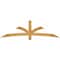 Ekena Millwork Davenport Rough Sawn Timber Gable Bracket, Western Red Cedar, 84"W x 24"H x 4"D x 4"F, 7/12 Pitch GBW084X24X0404DAV00RWR - alternate 1